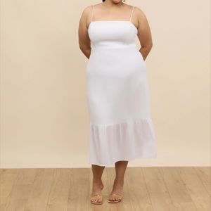 Park and Fifth Co Singer Dress, Size 3XL (formal), Off-White